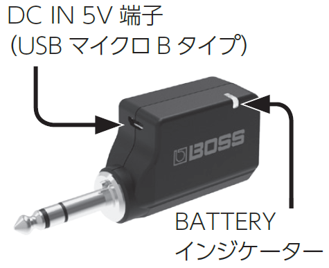 WL-50: レシーバーのTRANSMITTER端子に接続したトランスミッター（WL-T）が充電されません。 – Roland Corporation