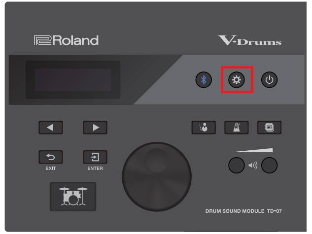 TD-07KVX: How do I connect and setup the CY-13R-BK ride pad 