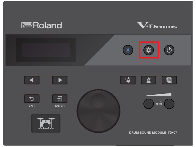 TD-07KVX: How do I connect and setup the CY-13R-BK ride pad