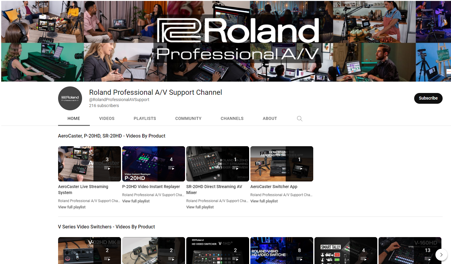 Roland Pro AV