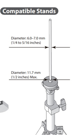 VH-10: Compatible Hi-hat Stands – Roland Corporation