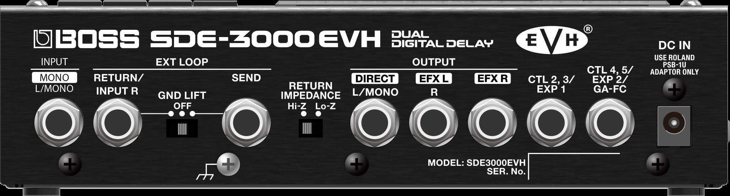 SDE-3000EVH SDE-3000D: SDE-3000EVHとSDE-3000Dの違いを教えてください。 – Roland ...
