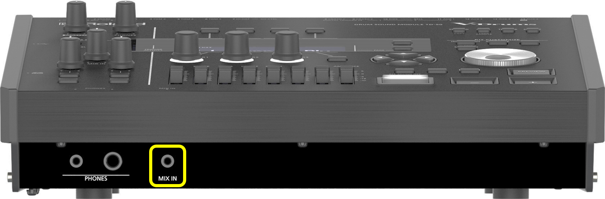 TD-50: Using the MIX IN Inputs – Roland Corporation