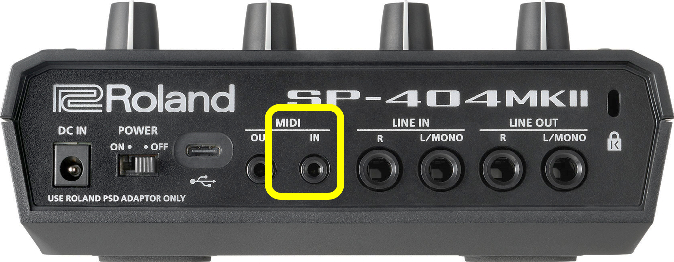 SP-404MK2: How can I operate LOOPER with an external pedal 