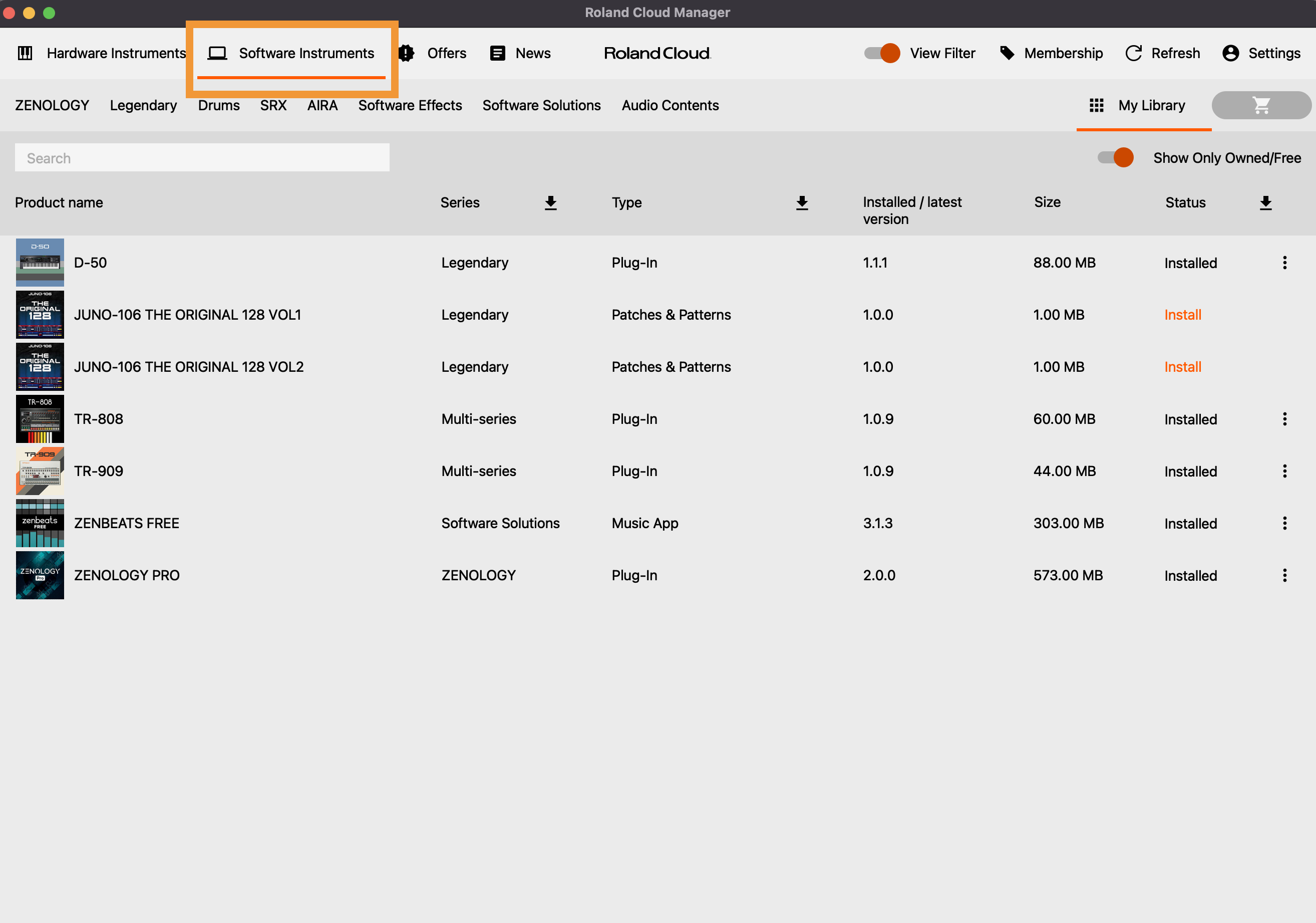 roland_cloud_manager_v3_Software Instruments