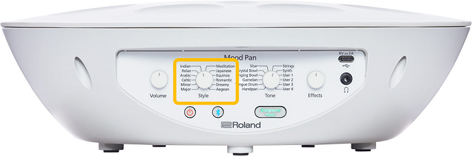 Mood Pan MN-10: How to change the Scale – Roland Corporation