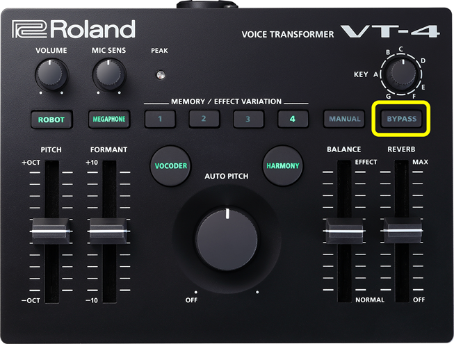 Roland VT-4 ファームウェア更新済 VT-4: Factory Reset – Roland Corporation
