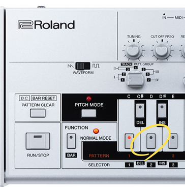 TB-03: Factory Reset – Roland Corporation