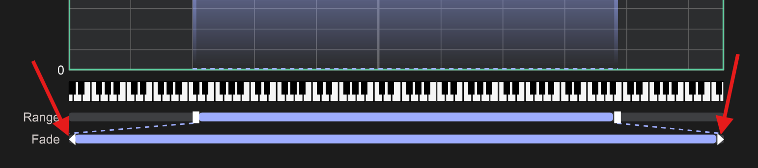 Setting the Fade Range