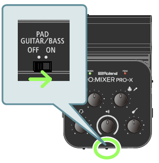 GO:MIXER PRO X: How to Setup a Guitar or Bass – Roland Corporation