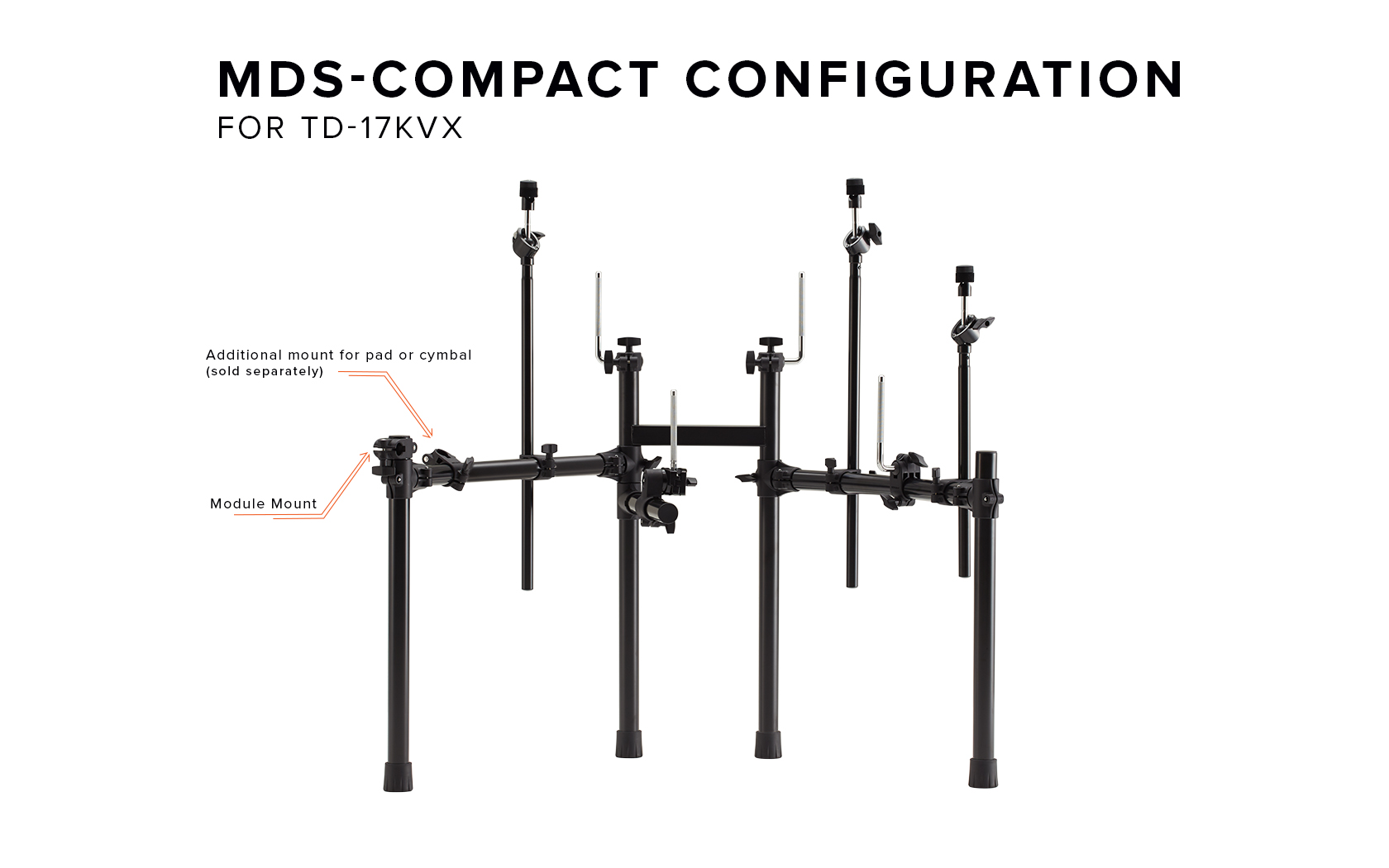 TD-17K-L,TD-17KV, TD-17KVX, MDS-COMPACT Stand Information – Roland 